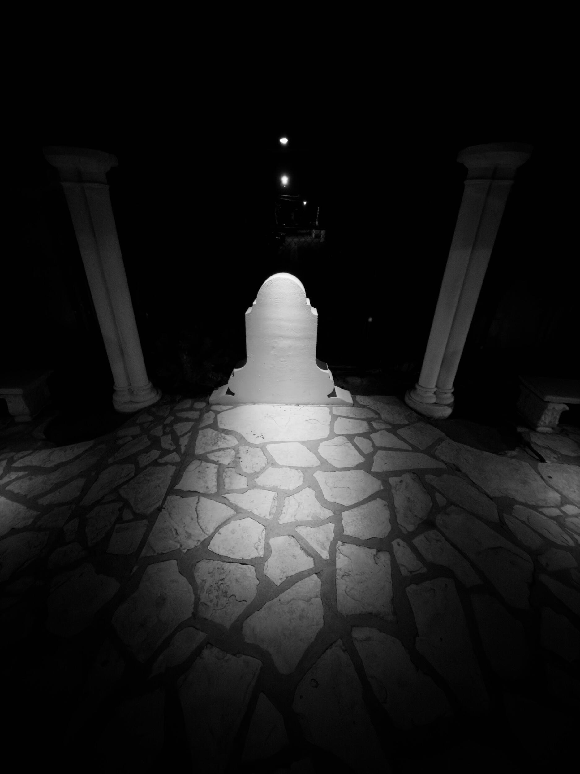 marker - shadow | LA - Gutterstars Studio. High Contrast Black and White Urban Minimalism in California. 1/1 Archival Pigment Print by Barton Caplan